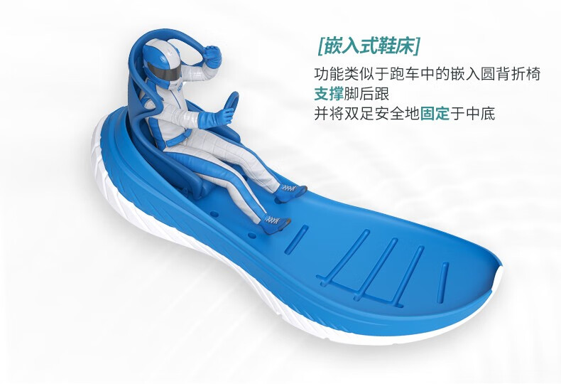 HOKA ONE ONE男女款卡奔X2竞速碳板公路跑步鞋 Carbon X2减震透气运动鞋 浅绿色/珊瑚红-男 43/275mm