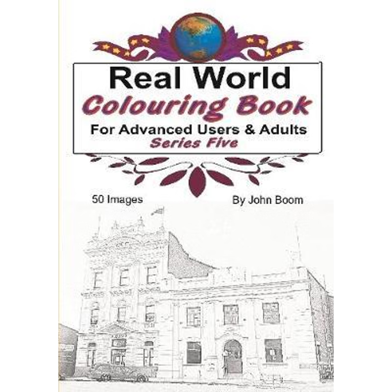 按需印刷Real World Colouring Books Series 5[9780359787975]