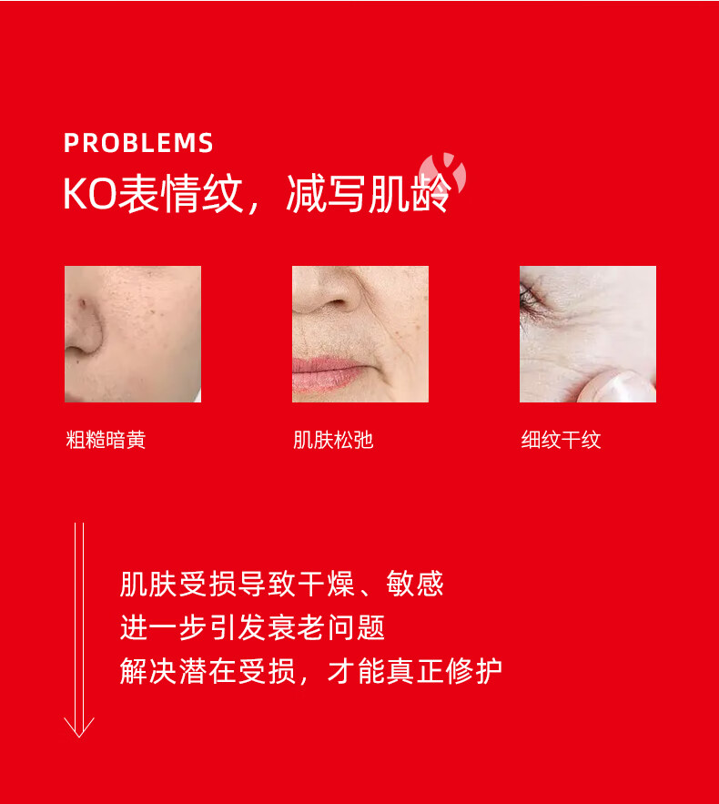 大分子博士小金瓶精华液抗皱紧致精华 面部淡纹六胜肽原液淡化细纹断纹液 到手2瓶