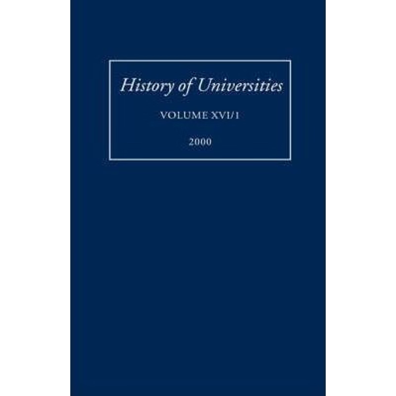 预订History of Universities: Volume XVI (1):2000