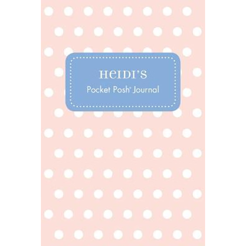 按需印刷Heidi's Pocket Posh Journal, Polka Dot[9781524823733]