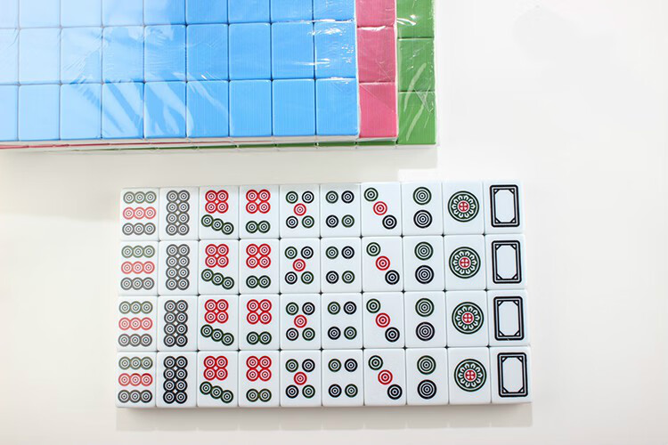 家用手搓牛牛麻将牌筒子功二八杠筒子牌推筒子麻将饼子斗牛 只有40个