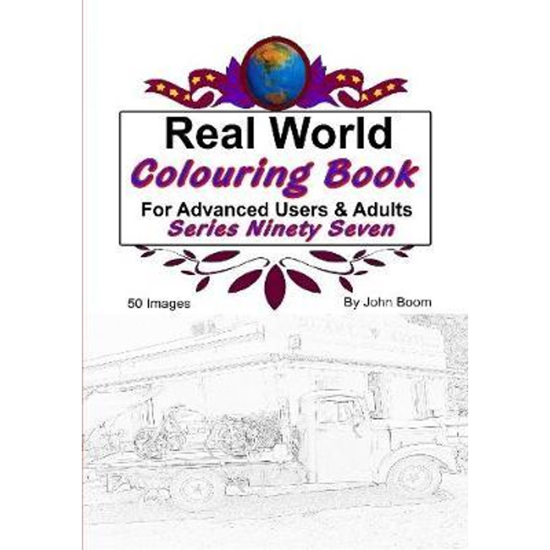 按需印刷Real World Colouring Books Series 97[9780359972265]