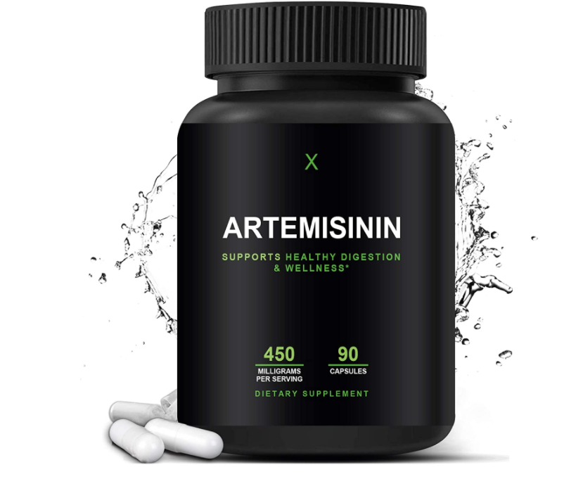 美国进口artemisinin然青蒿提取青蒿素150毫克每粒90粒胶囊