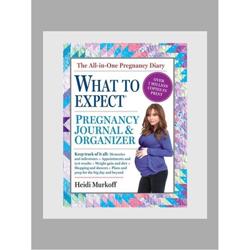英文原版 The What to Expect Pregnancy Journal & Organizer 原版进口图书籍【上海外文书店】
