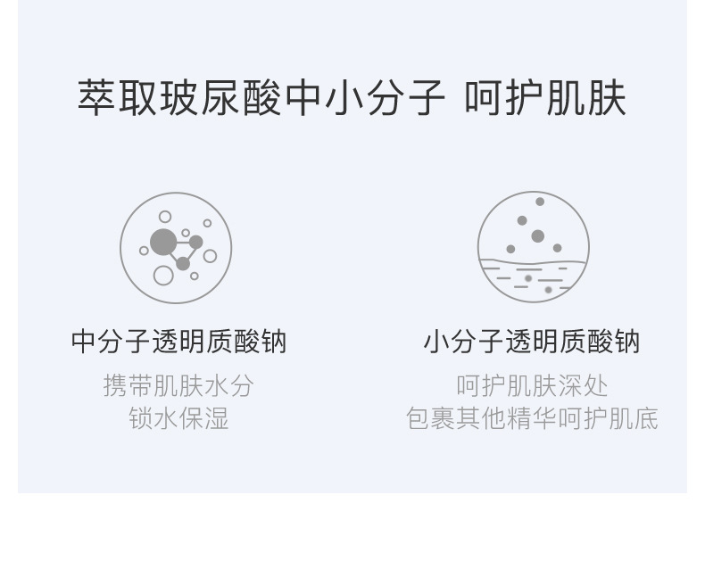 玖美堂 酵母玻尿酸精华液补水保湿清爽控油原液温和滋润面部精华液60g 玻尿酸1瓶+肽辅酶1瓶