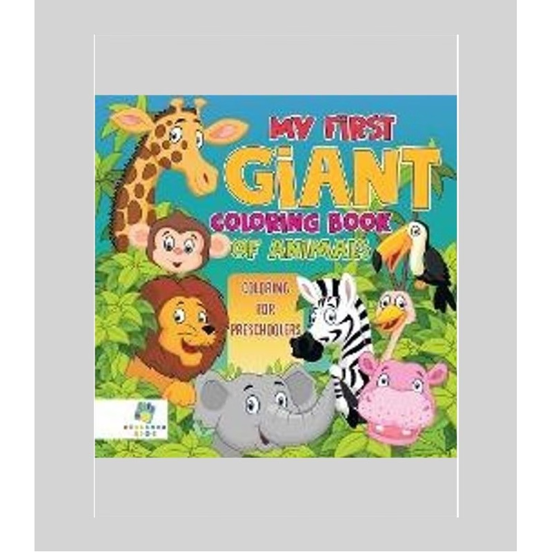 按需印刷My First Giant Coloring Book of Animals | Coloring for Preschoolers[9781645211259]