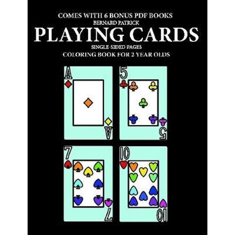 按需印刷Coloring Book for 2 Year Olds (Playing Cards)[9780244860967]