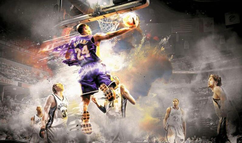 nba球星背景墙布壁纸寝室宿舍主题ktv酒店库里科比詹姆斯篮球墙纸