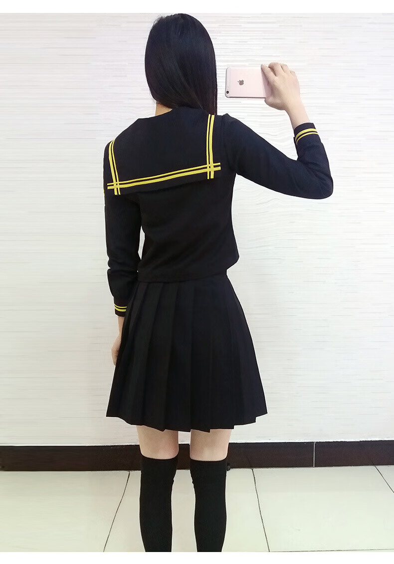 【新品】日系枪手不良少女jk制服水手服学生校服班服学院风秋冬套装