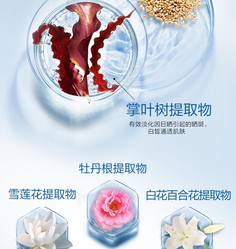 欧诗漫（OSM）美白淡斑套装亮肤补水保湿珍珠白水乳霜精华礼盒护肤品女化妆品 推荐：经典装【美白淡斑】