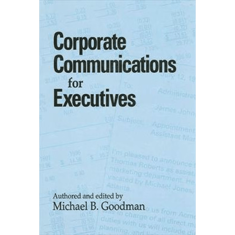 按需印刷不退不换Corporate Communications for Executives[9780791437629]