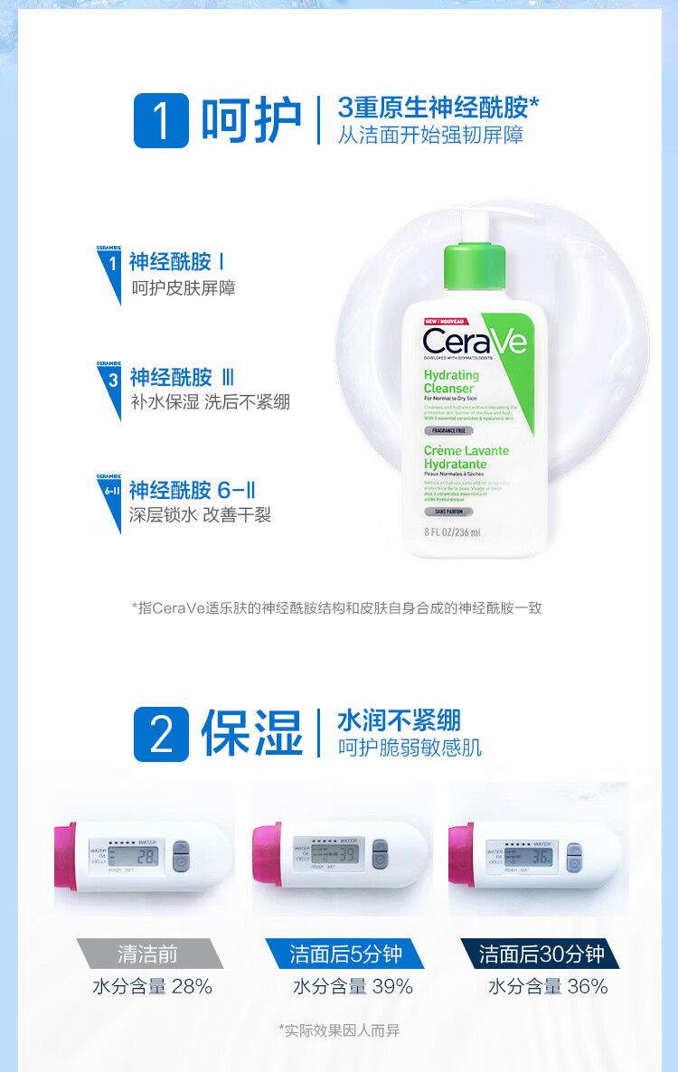 适乐肤面霜修护润肤霜340gC霜高保湿补水滋润身体乳液面霜男女全身适用 适乐肤面霜340g【修复润肤】