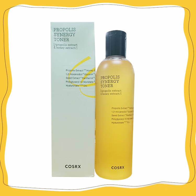 COSRX蜂胶爽肤水精华水湿敷 280ml