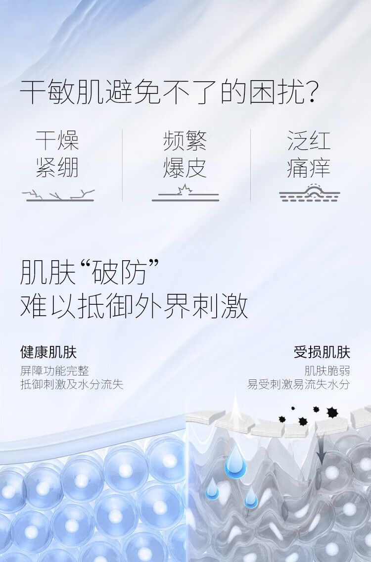 AHC B5玻尿酸护肤品套装 温和滋养 补水保湿 深层清洁 维稳修护屏障 B5爽肤水+乳液套装