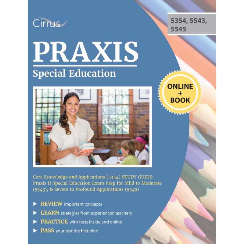 按需印刷Praxis Special Education Core Knowledge and Applications (5354) Study Guide[9781635305296]