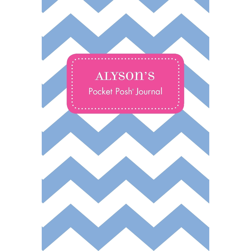 按需印刷Alyson's Pocket Posh Journal, Chevron[9781524800383]