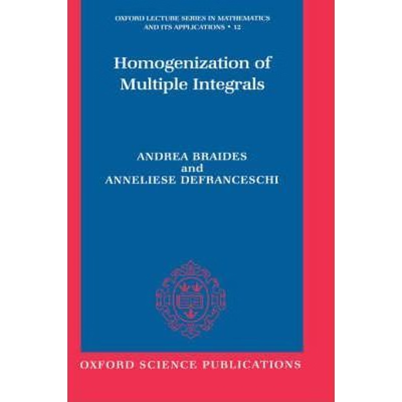 预订Homogenization of Multiple Integrals