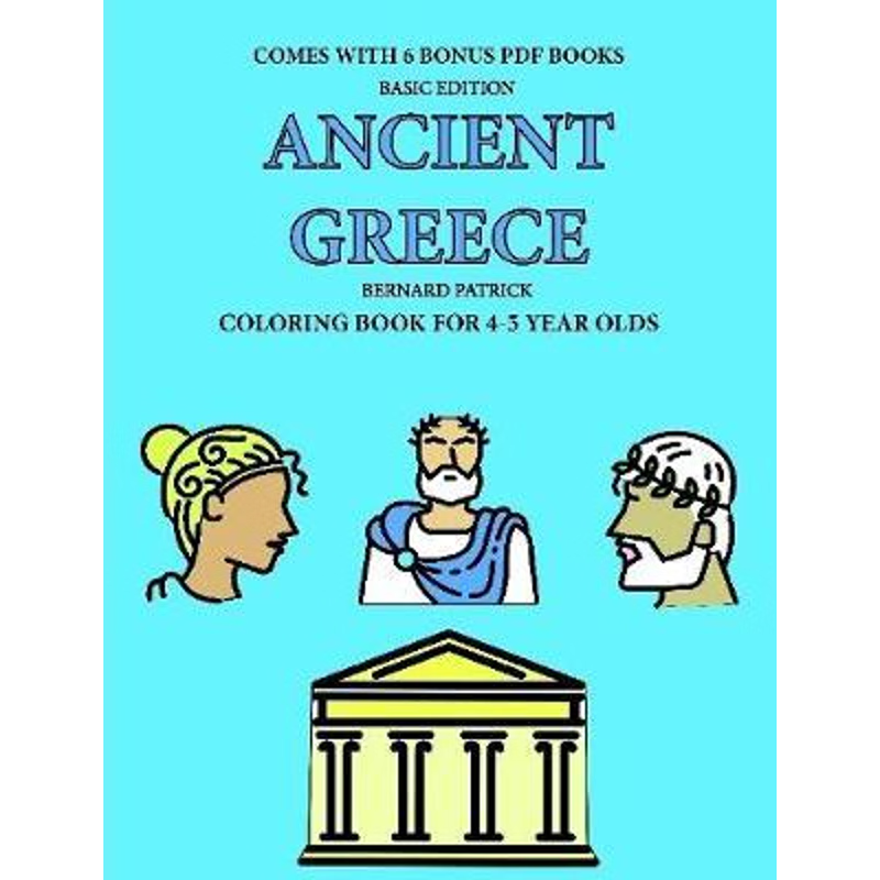 按需印刷Coloring Book for 4-5 Year Olds (Ancient Greece)[9780244261986]