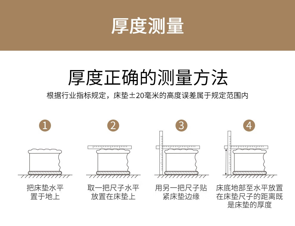 22，清尋（QINGXUN）牀墊子1.2x2米1.5x2米榻榻米椰棕櫚牀墊乳膠折曡棕櫚棕墊1.8x2米 環保3E棕縂厚度5厘米（直板） 0.9米*2米