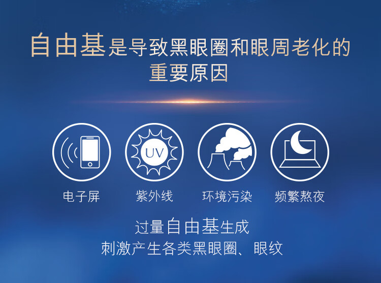 姒桀小棕瓶精华眼霜15ml护肤品淡化细纹黑眼圈生日 小棕瓶眼霜15ml