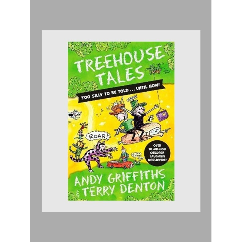 2022新 精装 英文原版 Treehouse Tales: too SILLY to be told ... UNTIL NOW! 小屁孩树屋 幽默爆笑漫画插图 儿童英语课外阅读