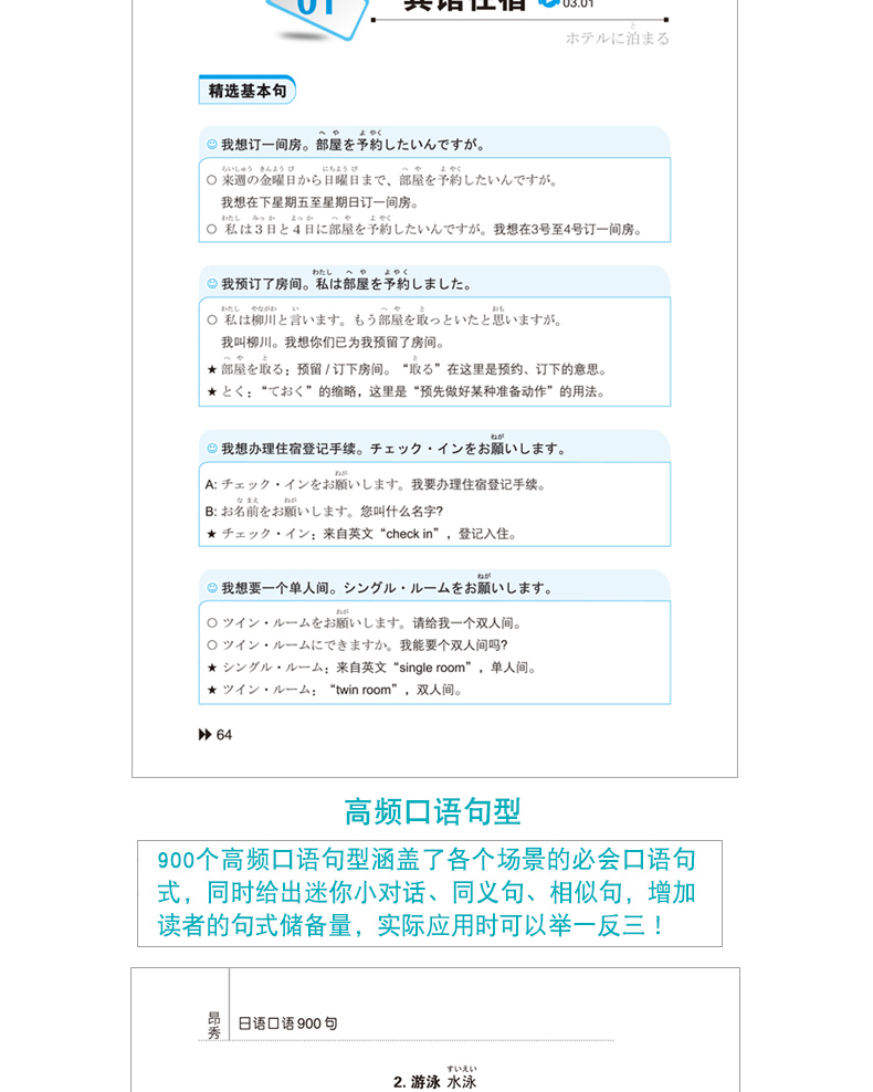 日语口语900句 从入门自学到精通实用日常生活交际旅游常用日语口语大全自学速成书籍学日语口语 摘要书评试读 京东图书