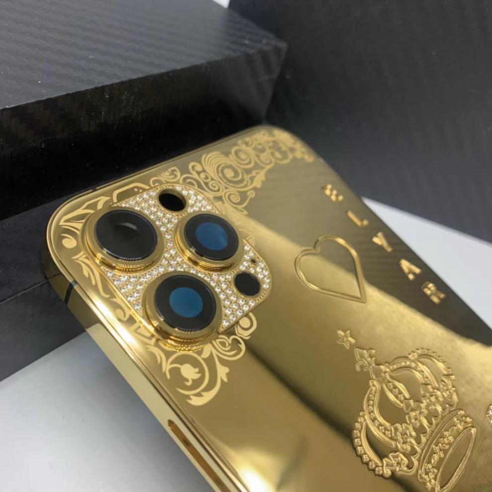 适用于苹果12promax黄金手机壳11限量版iphonexs私人定制后盖12promax