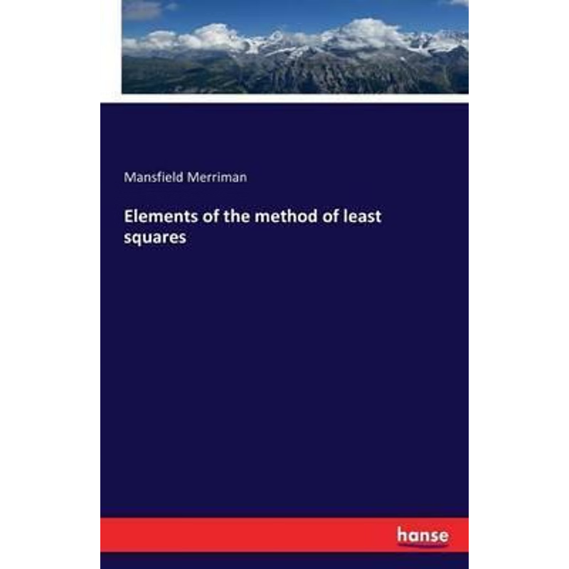 按需印刷Elements of the method of least squares[9783742891600]