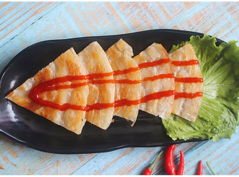 [西峡馆]  手抓饼 素食早餐饼 原味手抓饼 60g*40片