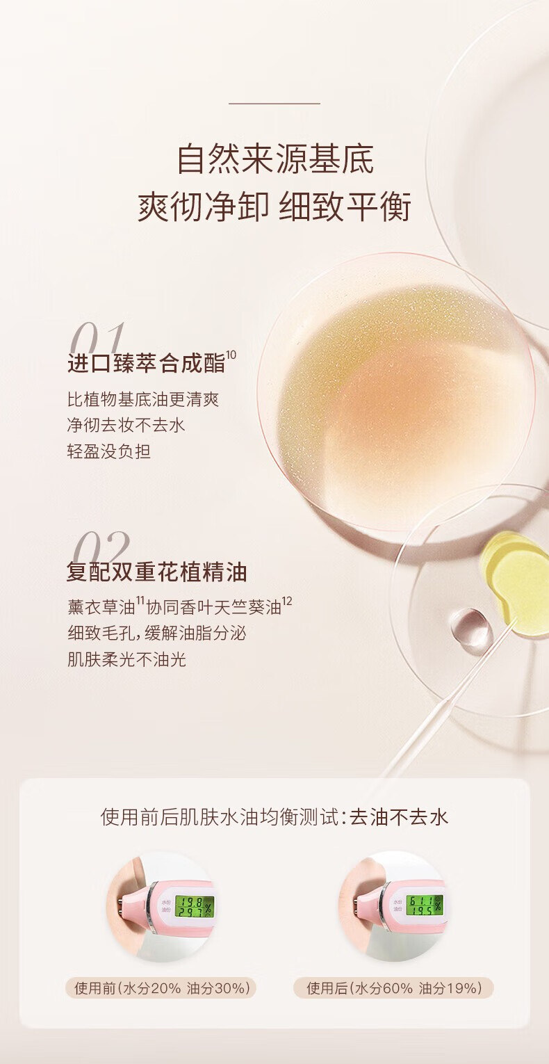 凡茜（Fanxishop） 白茶轻羽卸妆油卸妆乳温和清洁油皮敏感肌卸妆水眼唇脸部平价 轻羽卸妆油150ml