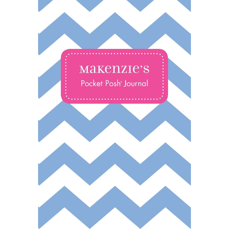 按需印刷Makenzie's Pocket Posh Journal, Chevron[9781524806606]