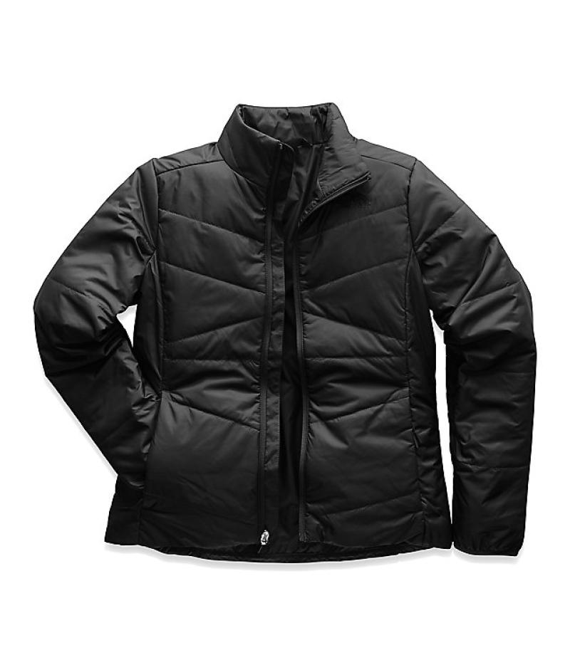 the north face北面女款羽绒服拉链短款棉服外套nf0a3
