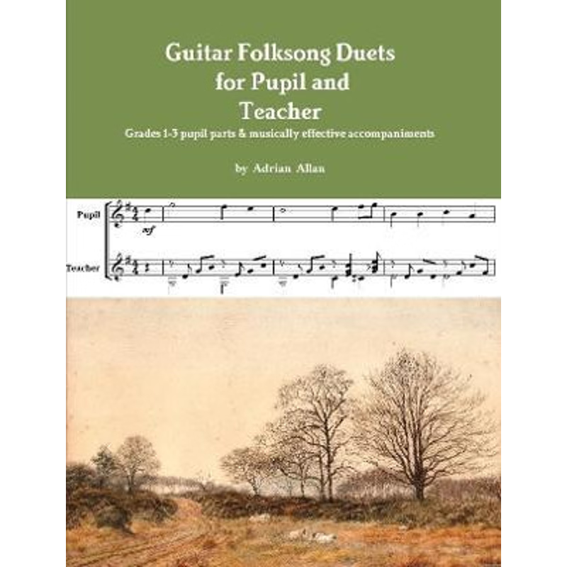 按需印刷Guitar Folksong Duets for Pupil and Teacher[9780244979577]