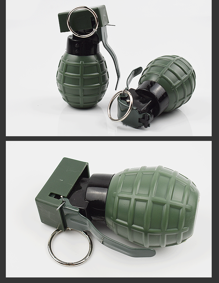 军图绘 配发67式铸铁模拟手榴l弹训练弹玩具手榴手榴雷教练弹模拟雷67