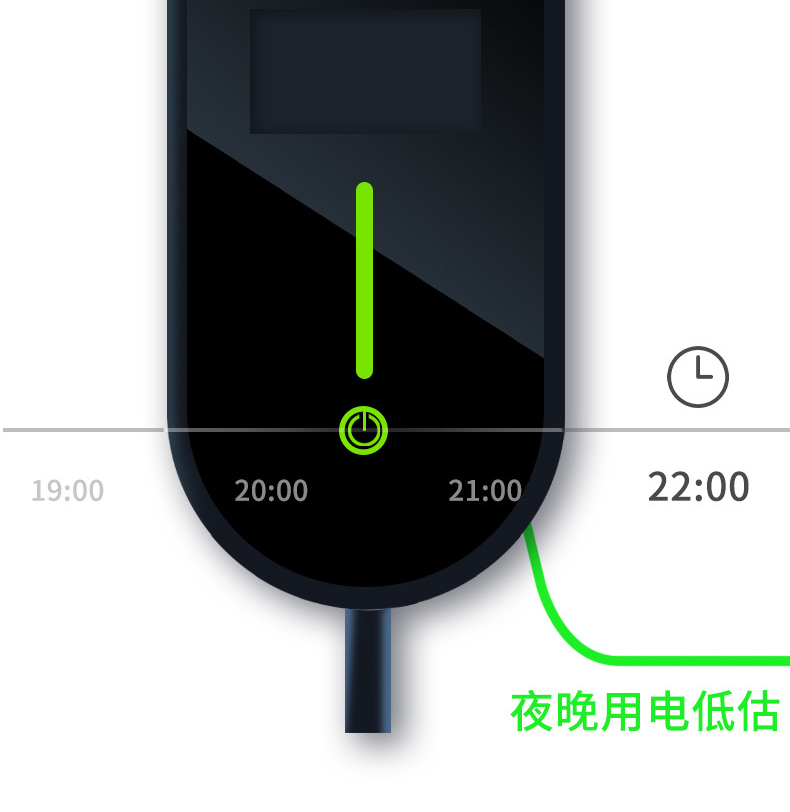专用于小鹏p7p5g3新能源汽车充电桩器枪32a7kw随车充家用快充红色