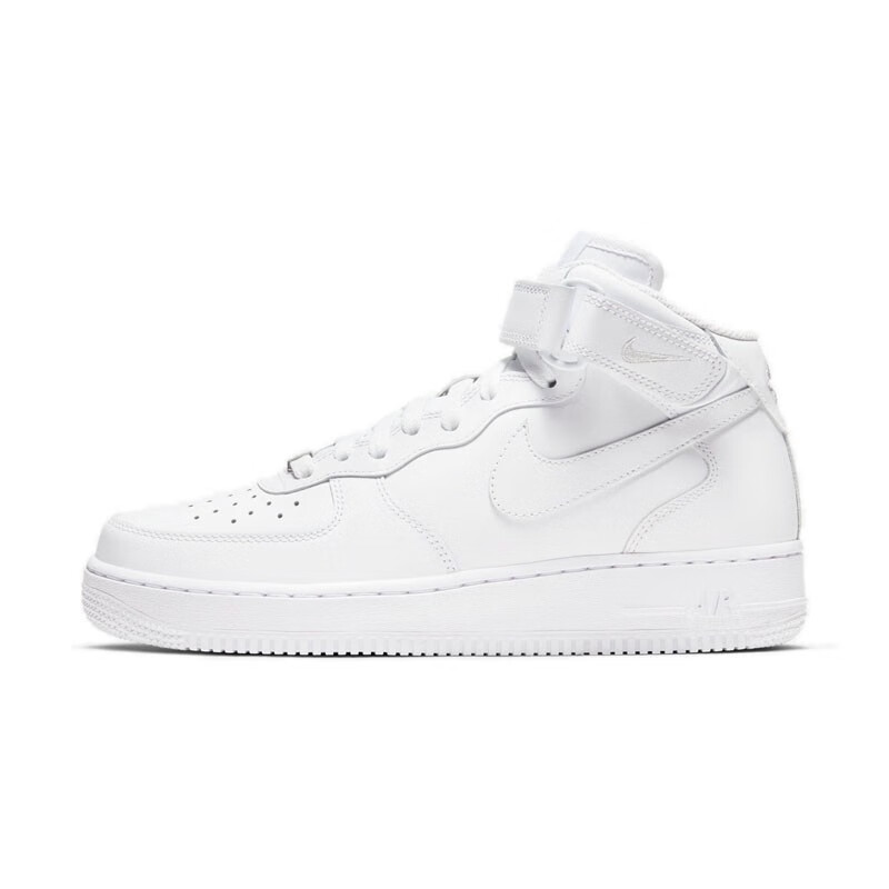 nike耐克airforce1纯白空军一号中帮运动鞋板鞋女鞋dd9625100dd