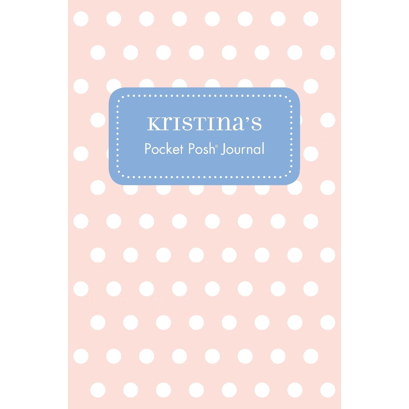 按需印刷Kristina's Pocket Posh Journal, Polka Dot[9781524825676]