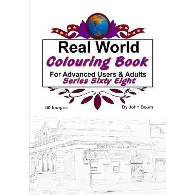 按需印刷Real World Colouring Books Series 68[9780359935857]