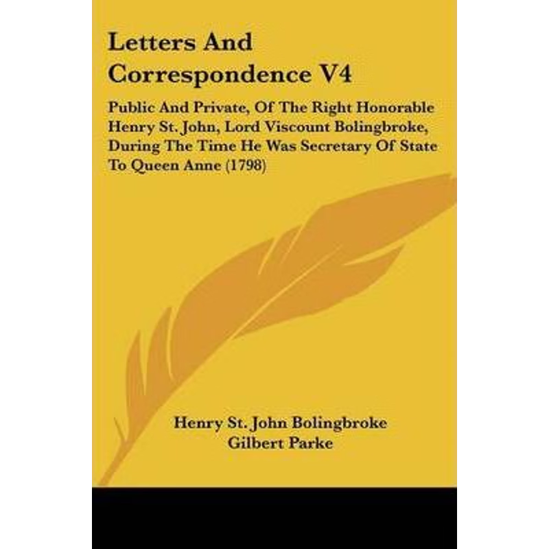 按需印刷Letters And Correspondence V4[9780548895849]