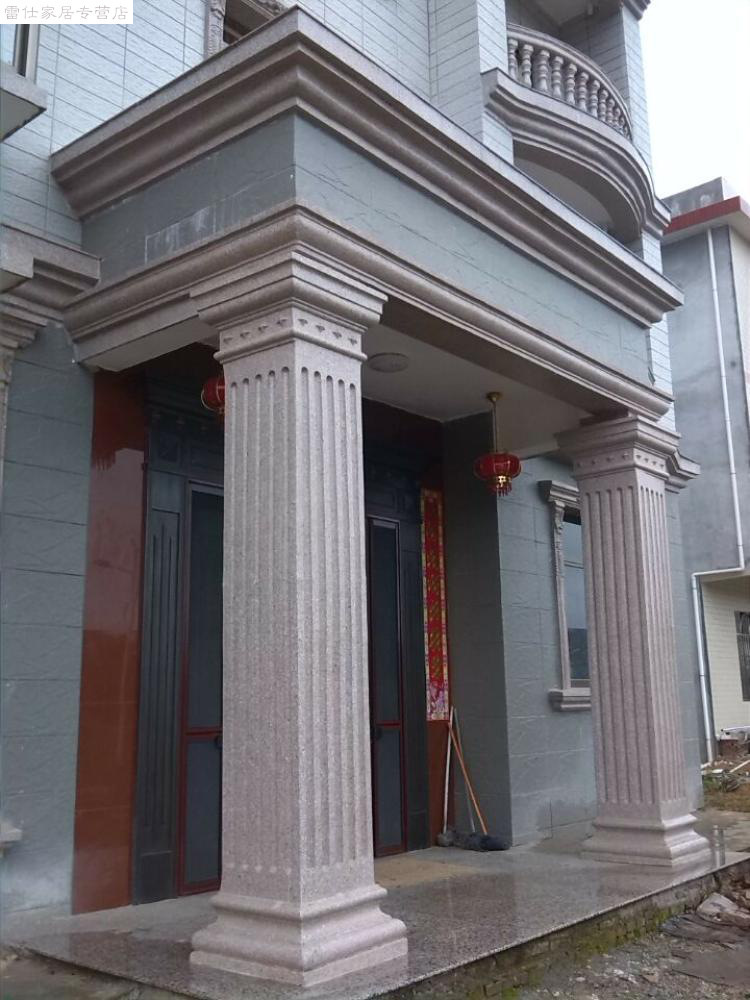 罗马柱模具欧式建筑模板水泥现浇装饰方柱别墅大门柱子厂家直销 图片