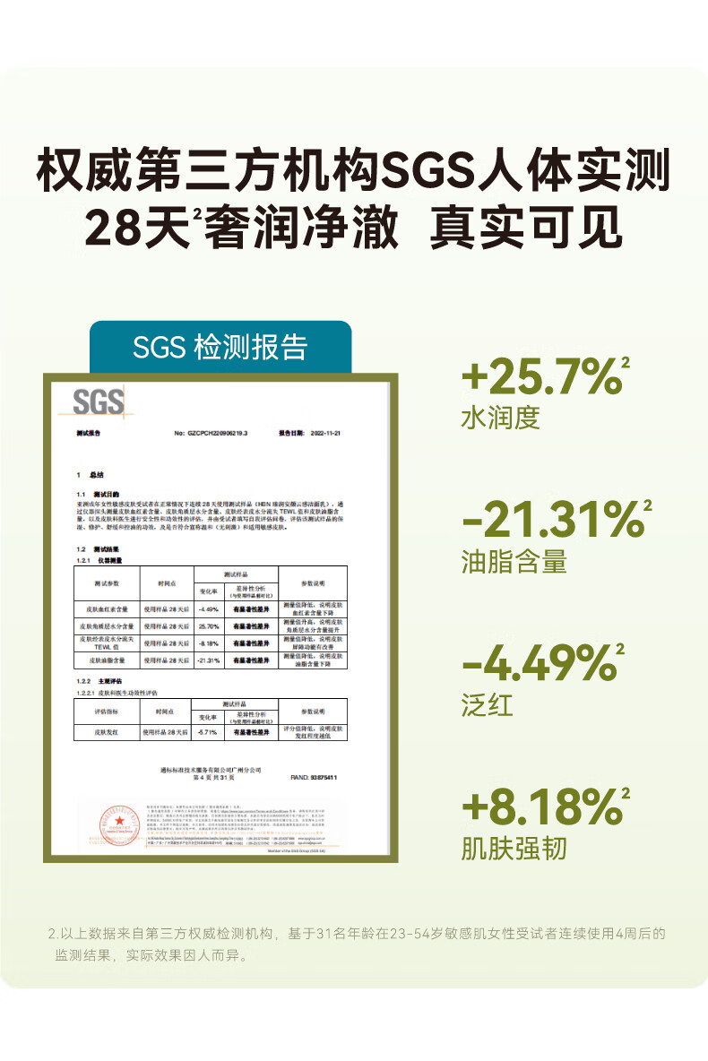 HBN护肤旅行装 补水保湿提拉紧致体验装 洁面乳5g 洁面乳5g