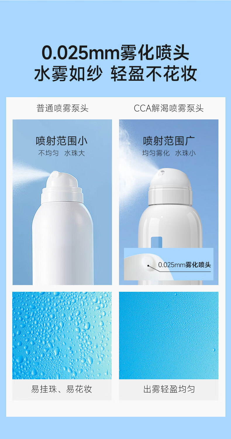 COCOAMELIA1970B5神经酰胺补水喷雾保湿舒缓修护爽肤水155ml B5补水喷雾