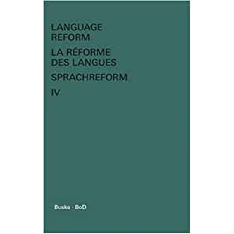 预订不退不换Language Reform - La reforme des langues - Sprachreform / Language Reform - La reforme des langues -
