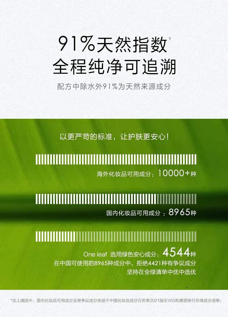 一叶子（One leaf）面霜女补水保湿改善泛红舒缓修护修色乳霜敏感肌B5护肤品新年礼物 B5修护保湿精华霜50g