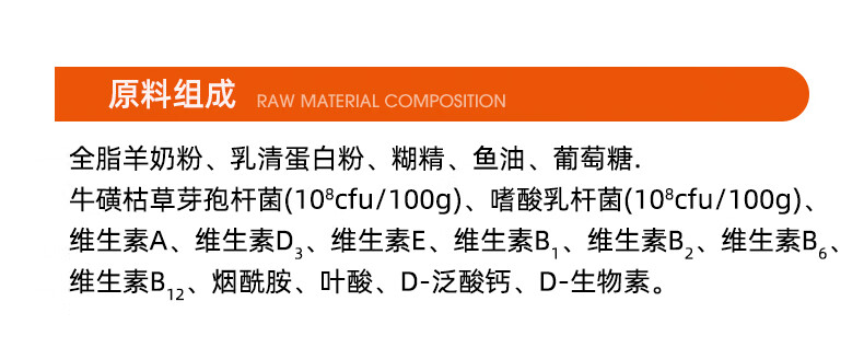 12，幼貓嬭粉貓咪專用羊嬭粉剛出生未滿月貓崽段啊你乳貓英短藍貓嬭粉幼貓0乳糖新生小嬭貓喫的喝的全脂山羊嬭粉 全脂羊嬭粉1罐