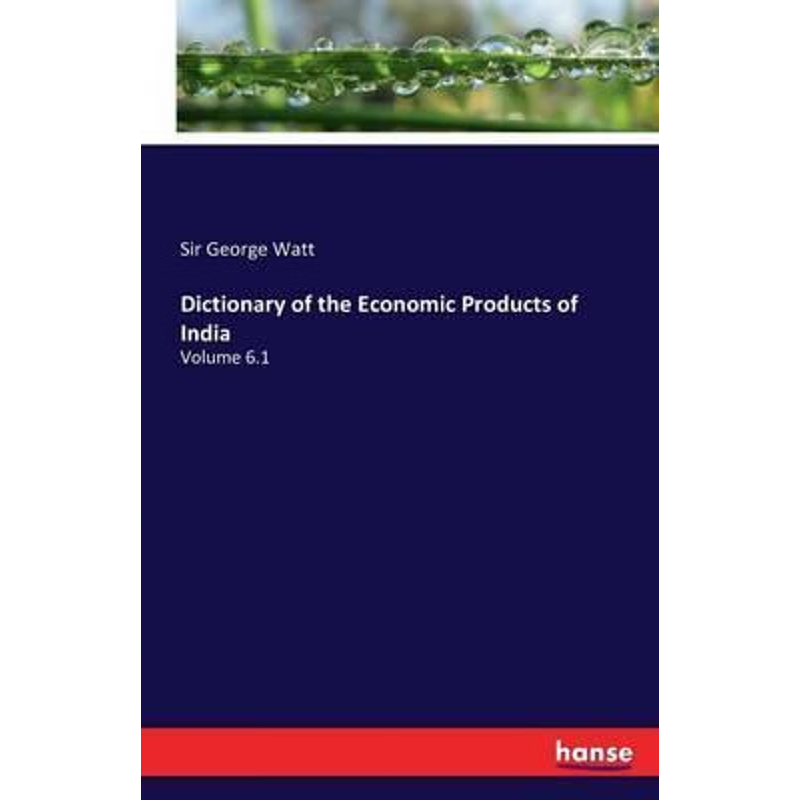 按需印刷Dictionary of the Economic Products of India[9783743322066]