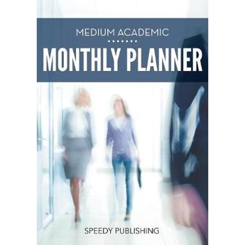按需印刷Medium Academic Monthly Planner[9781681451923]