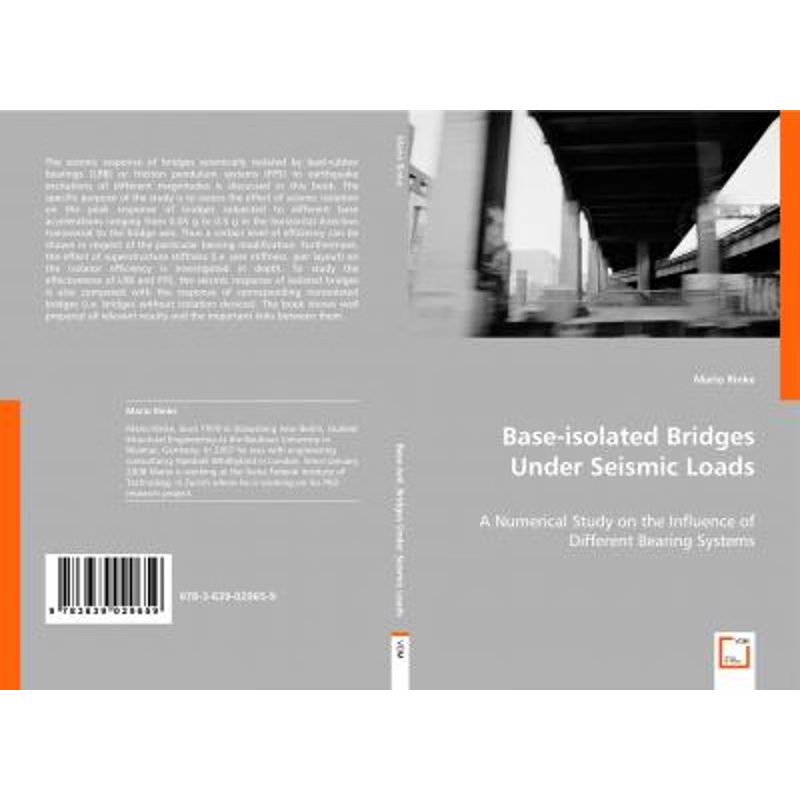 按需印刷Base-Isolated Bridges Under Seismic Loads[9783639029659]