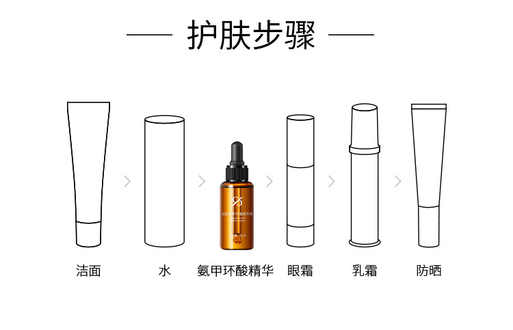 仙瑟氨甲环酸精华液传明酸烟酰胺晶透美肌舒缓保湿肌肤 30ml